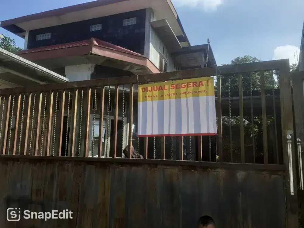 DIJUAL RUMAH LUAS 2 LANTAI LUAS 404 m² DI ONTOSENO BLIMBING KOTA MALANG