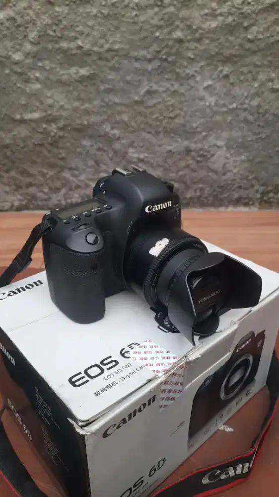 DSLR Canon Eos 6D Body Only