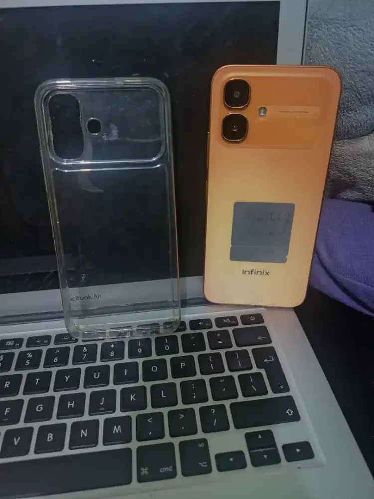 INFINIX SMART 20 4+1/64GB SUNLIKE ORANGE HP ONLY MINUS LAYAR RETAK