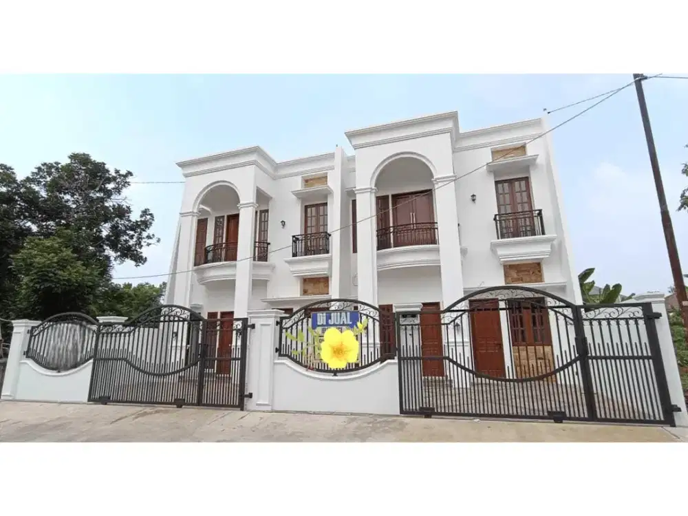 Y283 Rumah Mewah Klasik Strategis Duren Sawit  Jakarta Timur