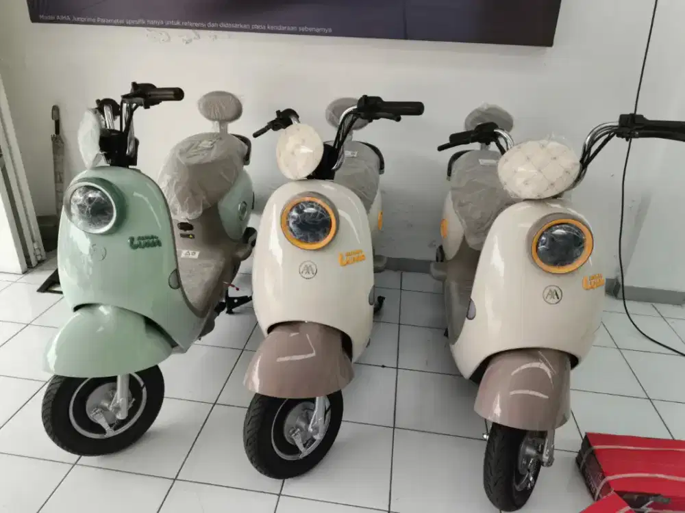 AIMA LUNA SEPEDA LISTRIK BISA KREDIT TANPA DP