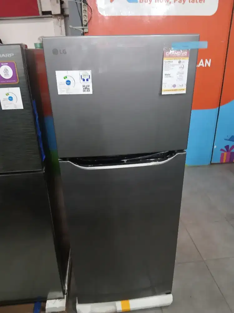 LEMARI ES LG 2 PINTU 202L CICILAM DP 0