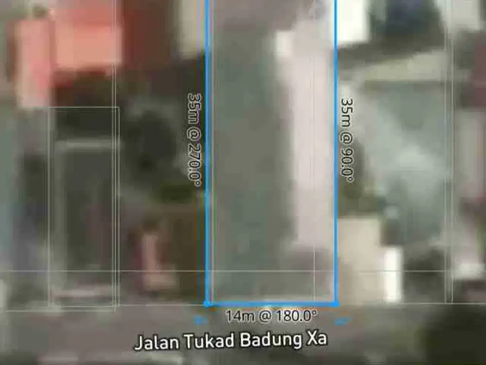 Tanah Premium 440m² di Jalan Tukad Badung Renon