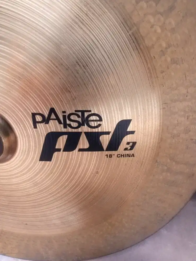 Drum paiste PST3 China cymbals