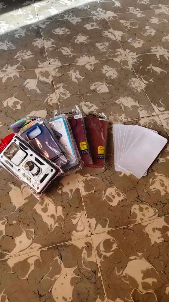5 case Poco x 3 pro & 8 skin pelindung belakang hp