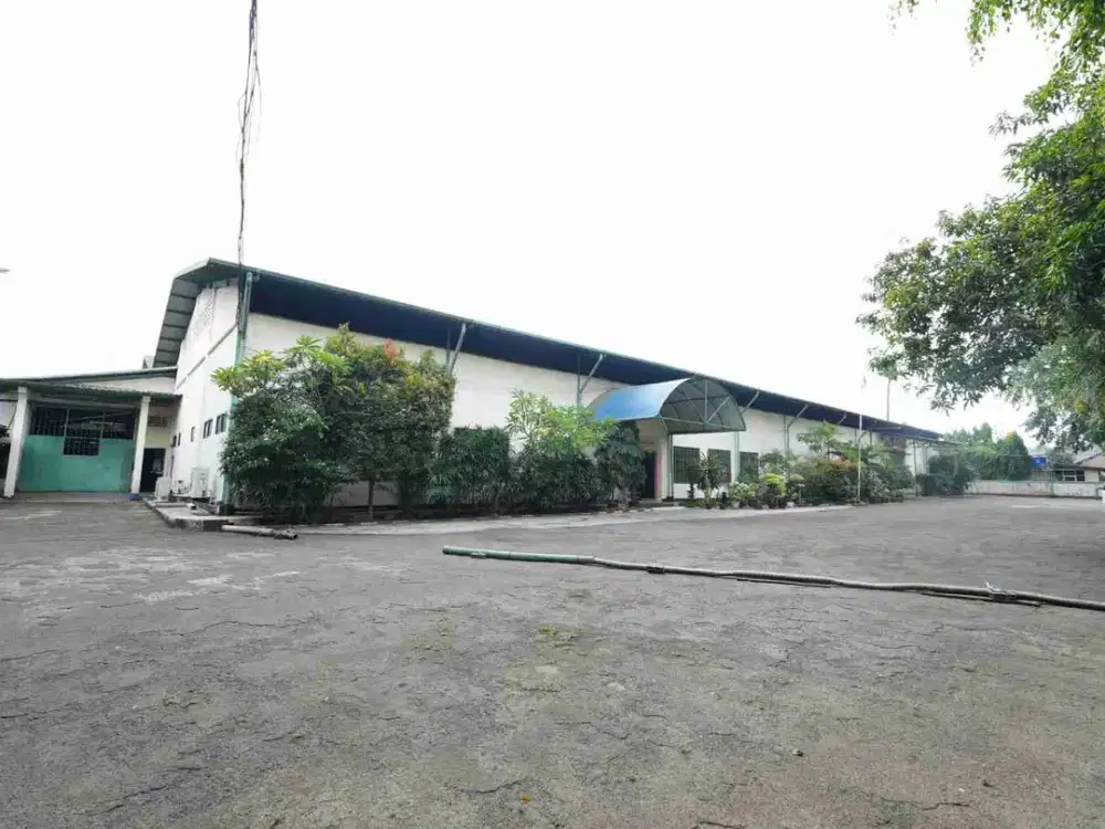 DIJUAL GUDANG BEKAS PABRIK LUAS DI CIBITUNG BEKASI ZONA INDUSTRY