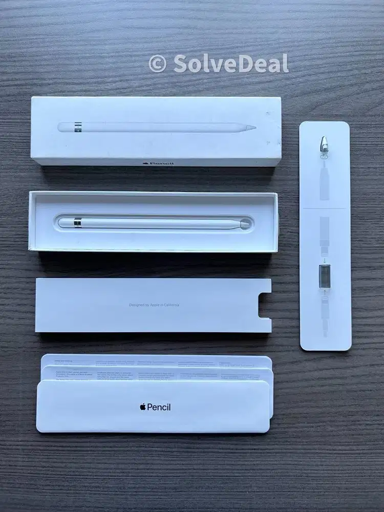 Apple Pencil Gen 1 Original Mulus Support Ipad 11 Ipad Mini Air Pro