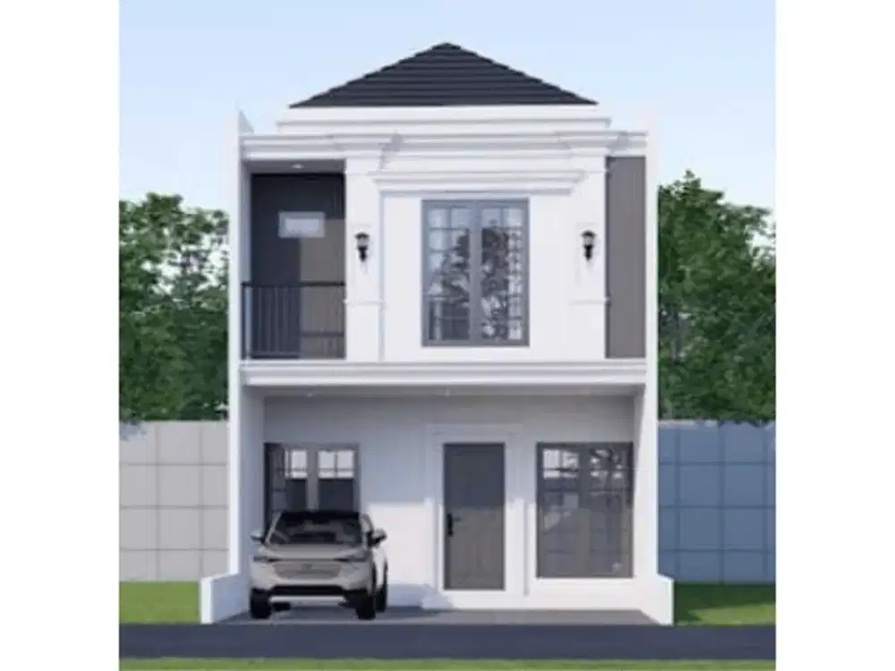 ND131 Rumah Baru 2 Lantai Murah Tebet Jakarta Selatan