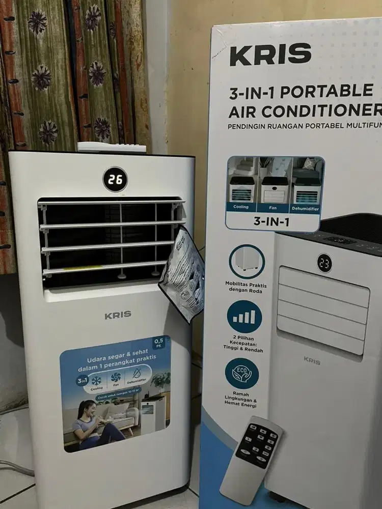 KRIS 3-IN-1 Portable Air Conditioner