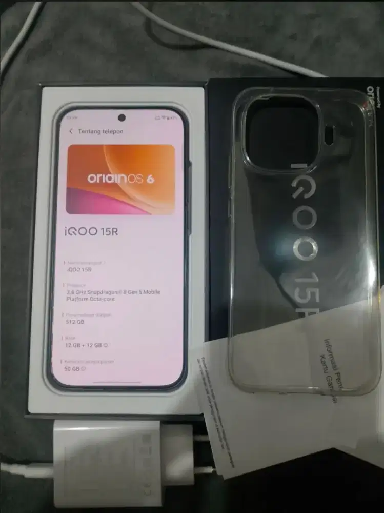 IQOO 15R 12/512 GB Mulus Lengkap Garansi on 2028