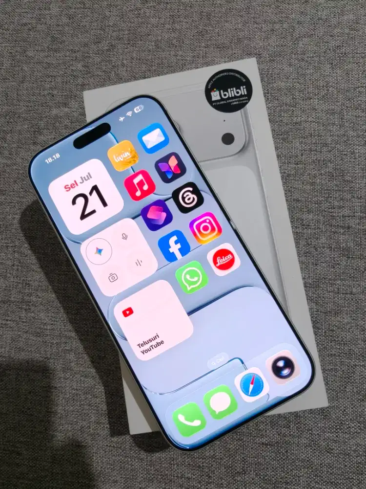 Iphone 17 pro max silver 256