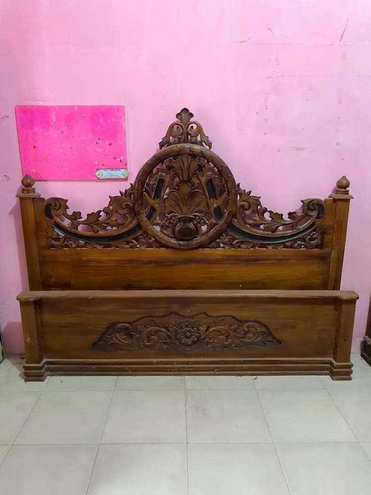 Rangka Ranjang Tempat Tidur Jepara