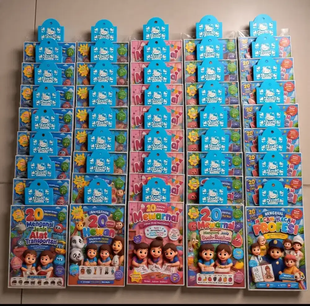 PAKET USAHA worksheet Anak Mainan Edukasi