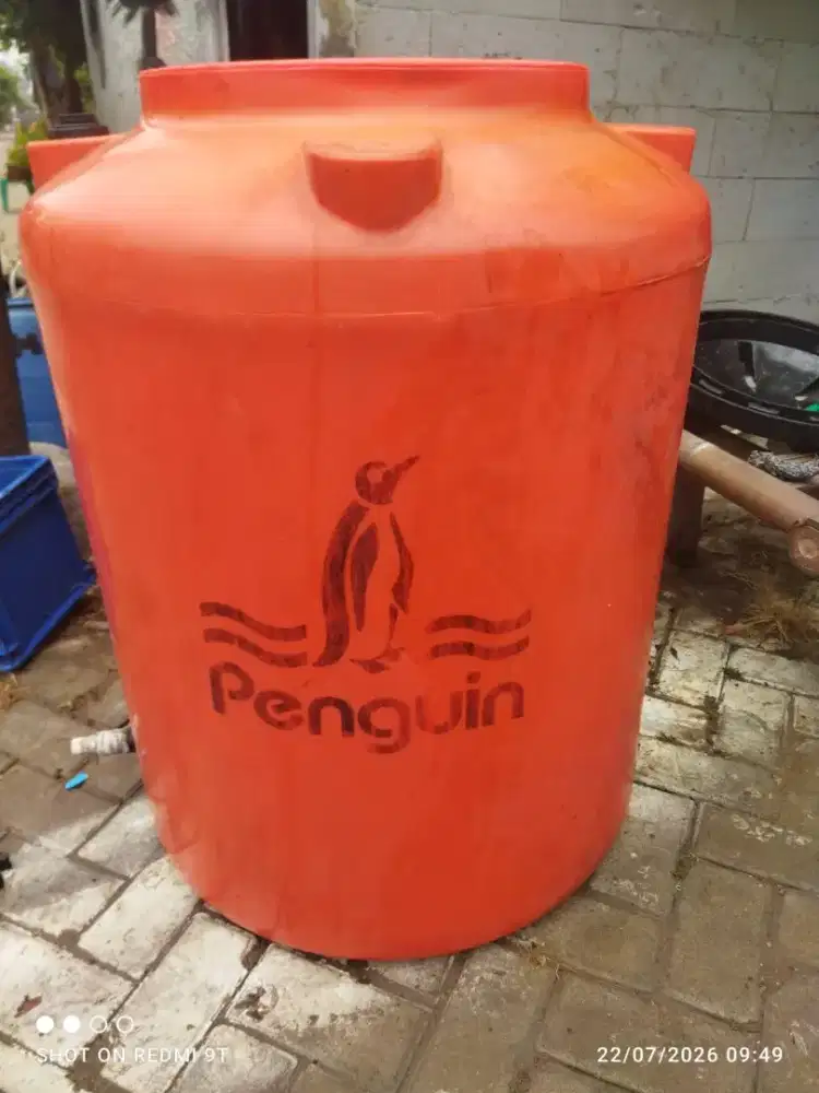 Toren orange kap 300 liter