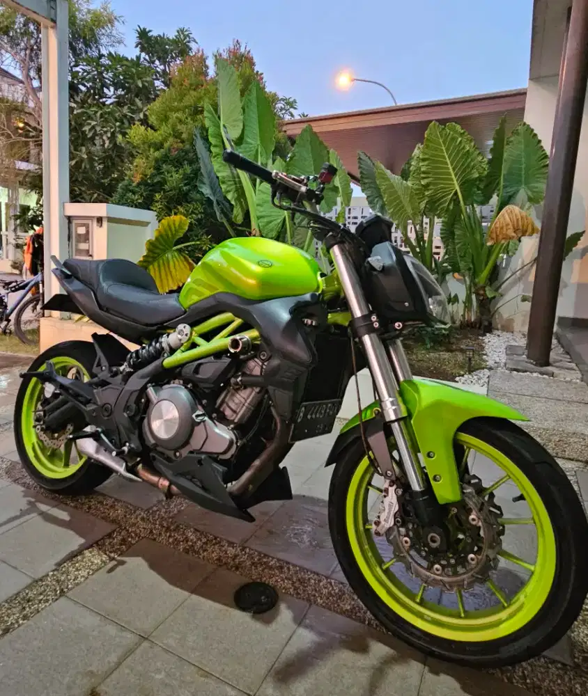 Motor Benelli TNT 249s Pribadi Moge looks