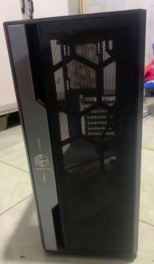 Borongan Casing PC Cube Gaming WD Blue 500GB + Seagate Barracuda 1TB