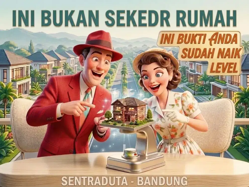 JUAL RUMAH DI SETRADUTA, PASTEUR, SARIJADI, BANDUNG KOTA.