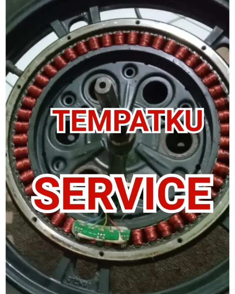Sepeda listrik spesialis sparepart bergaransi.