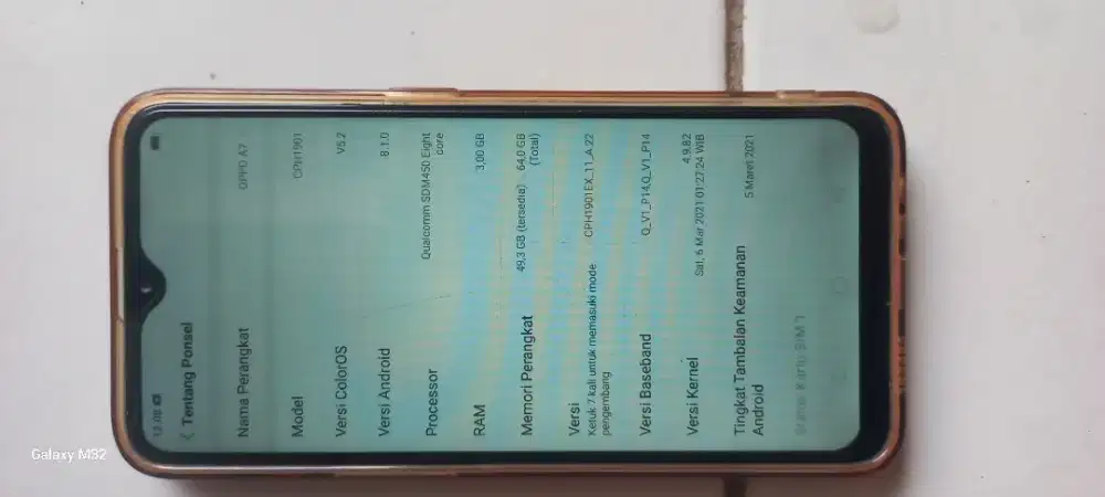 Oppp.A7 ram 3/64 gb
