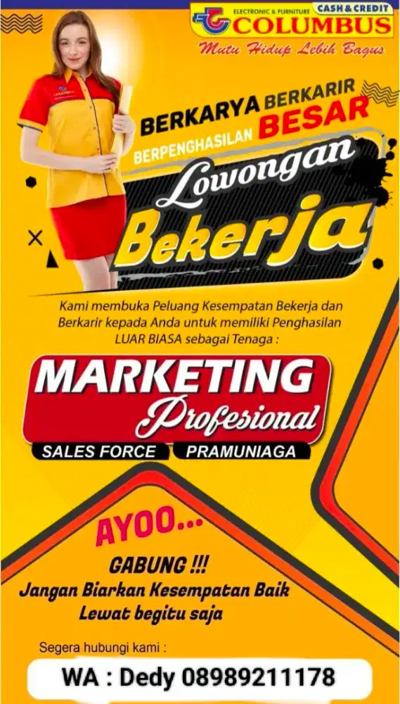 Loker Update Palembang