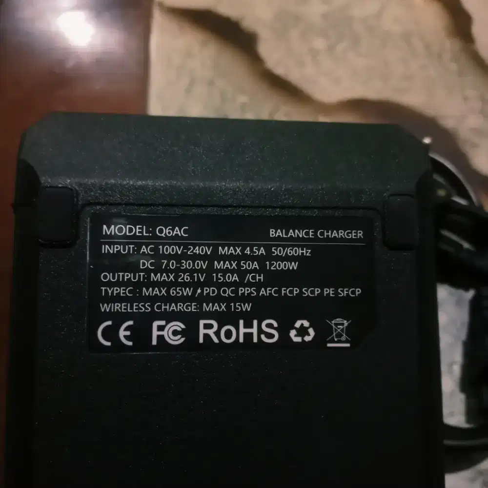 toolkitRC Q6AC charger balance