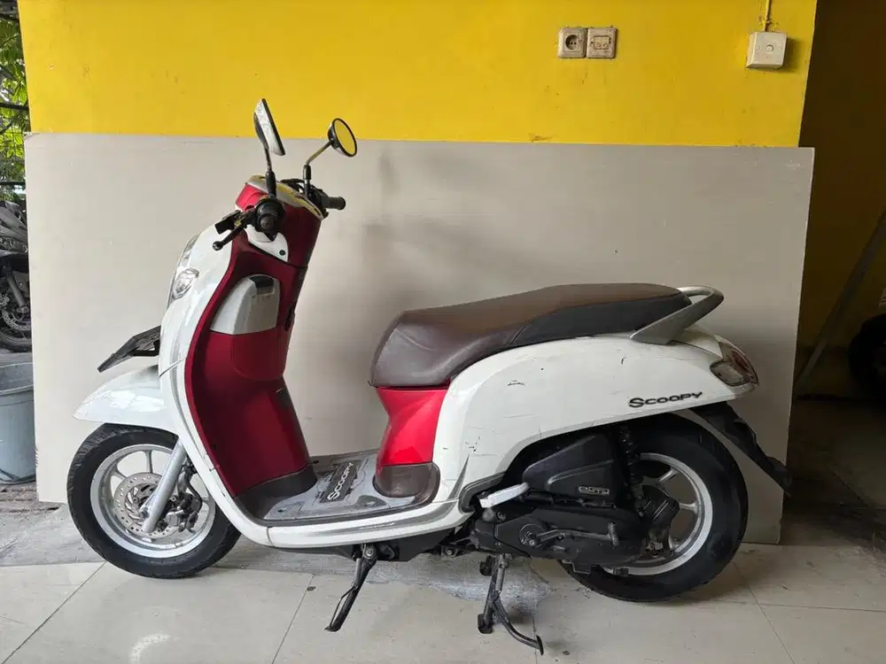 JUAL HONDA SCOOPY STYLISH MERAH PUTIH