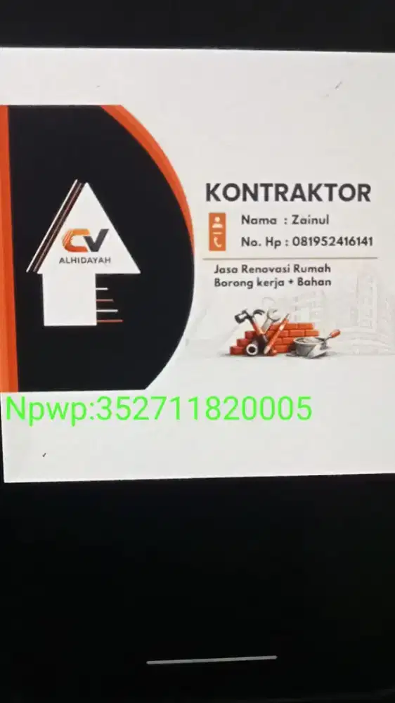 Kontraktor bangunan