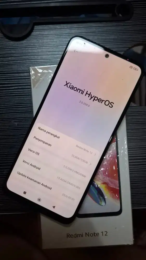 Redmi Note 12 6/128 GB Mulus