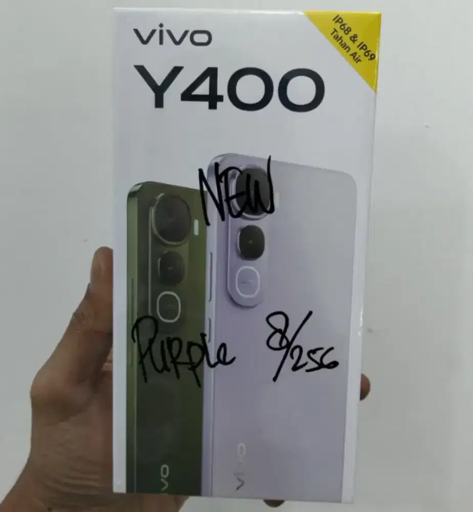VIVO Y400 8GB+256GB Purple BNIB Garansi Resmi Indonesia