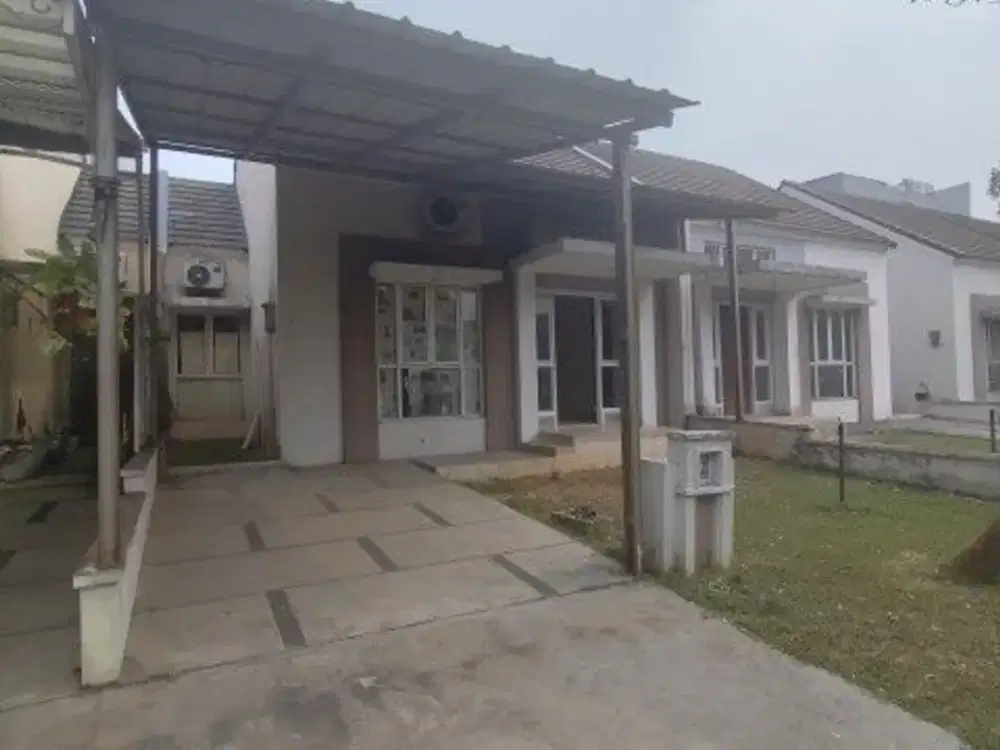 Rumah Berkanopi Uk 8X17 dan 2 AC di Suvarna Sutera Tangerang 1KA0002J