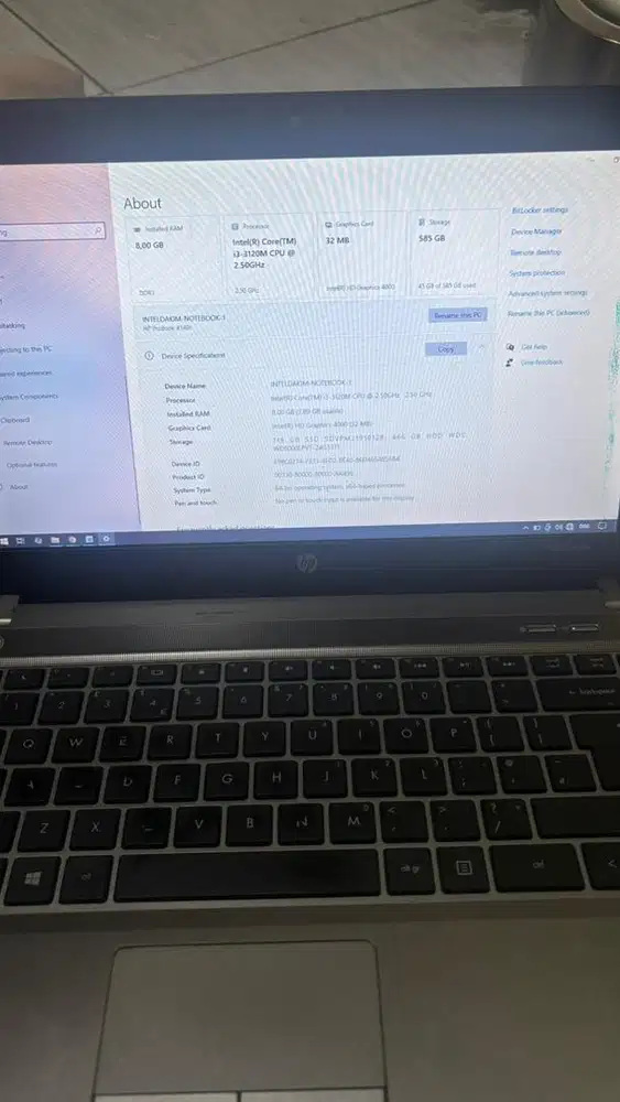 Laptop Hp ProBook 4340s
