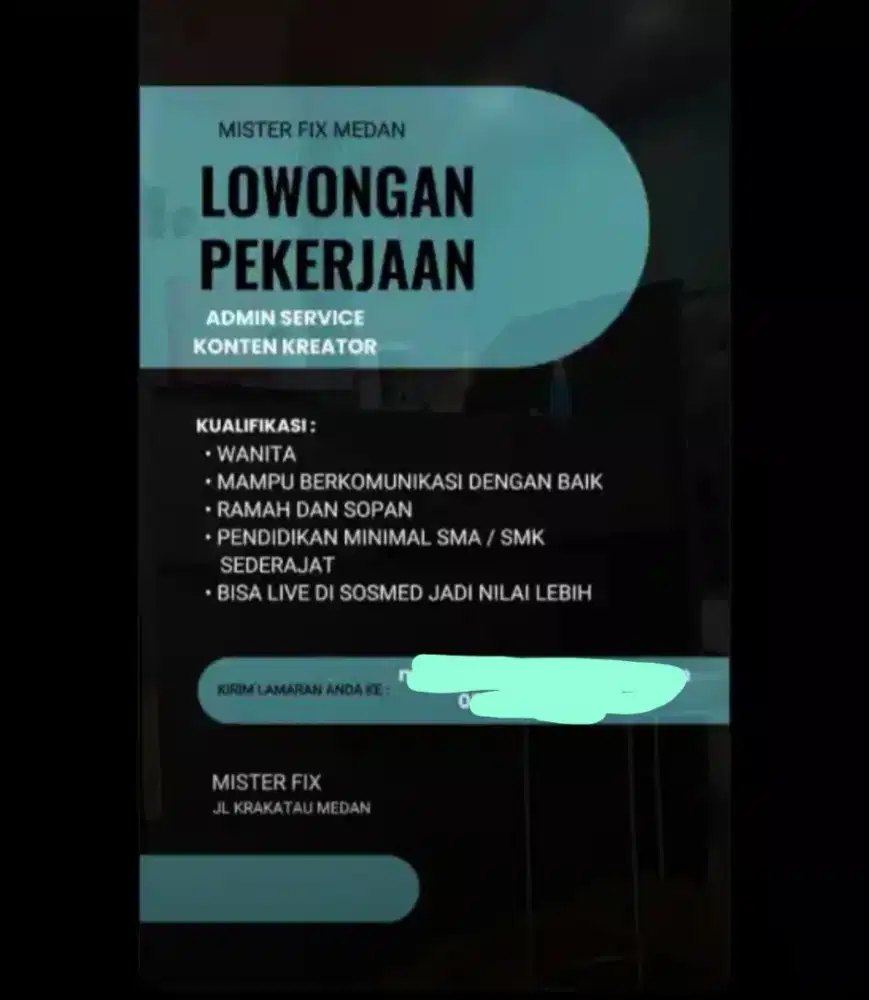 Admin service handphone