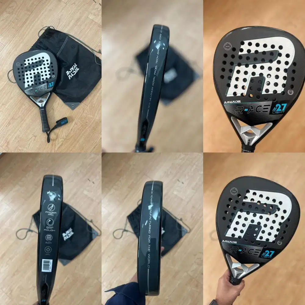 Raket Padel Royal Padel R-ACE M27 Light