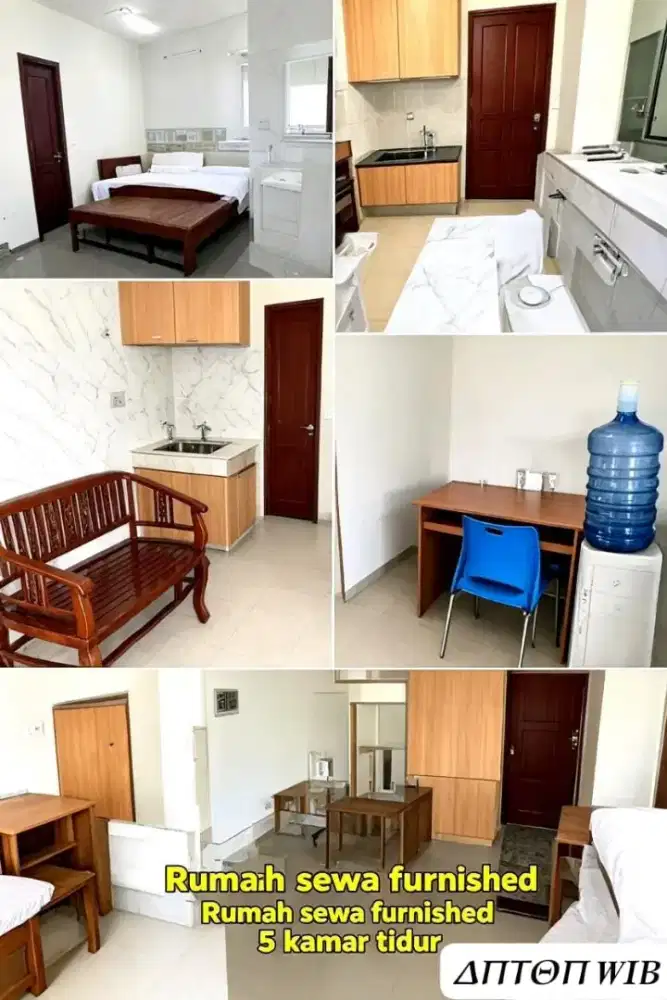 Sewa furnished 5KT kedaton bsb unika uptown mall citraland halo bca