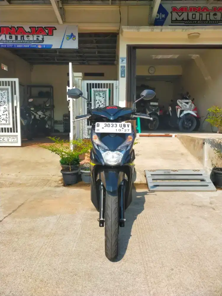 BEAT ECO 2017 HITAM ORIGINAL MULUS