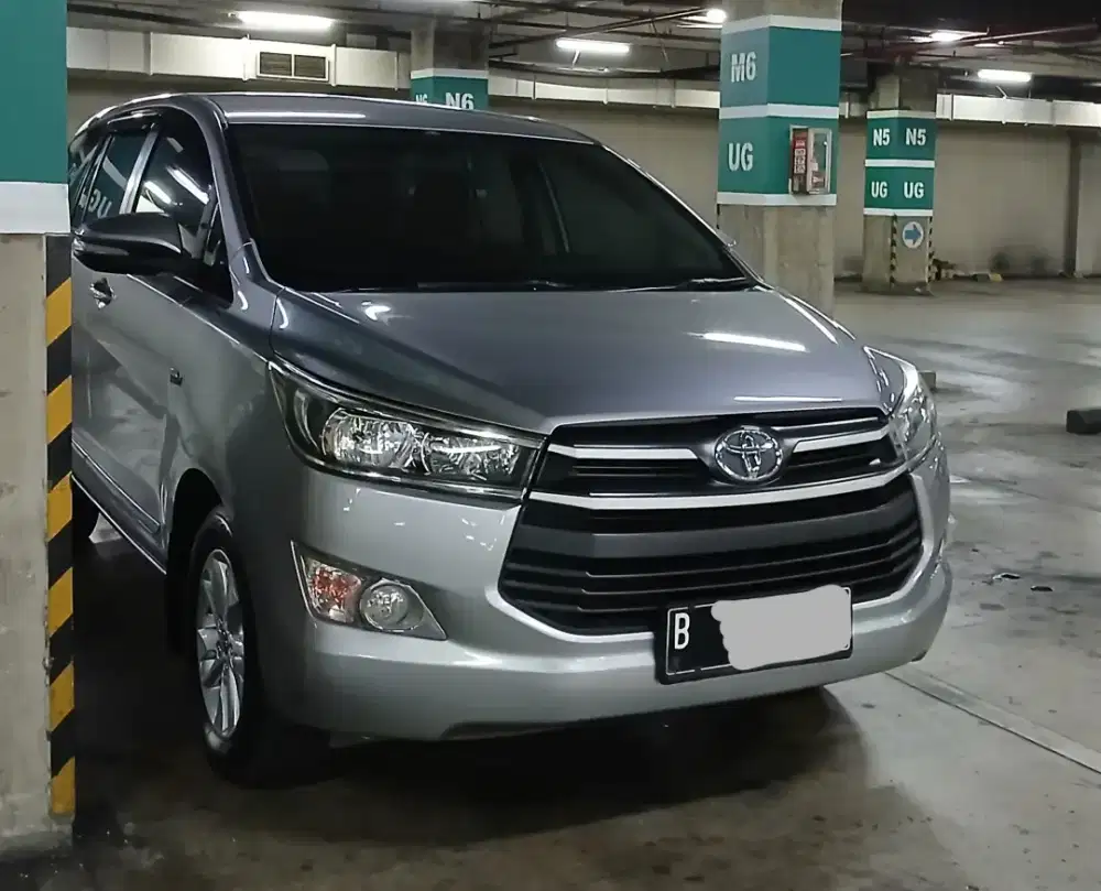 Innova Reborn 2016 G AT Bensin Silver Mulus sekali