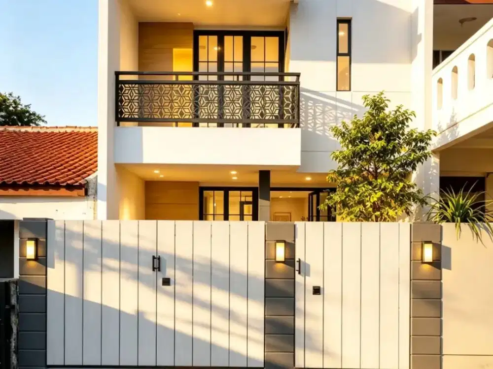 ZN132 Rumah Bagus baru Renovasi Murah Pondok Kelapa Jakarta Timur