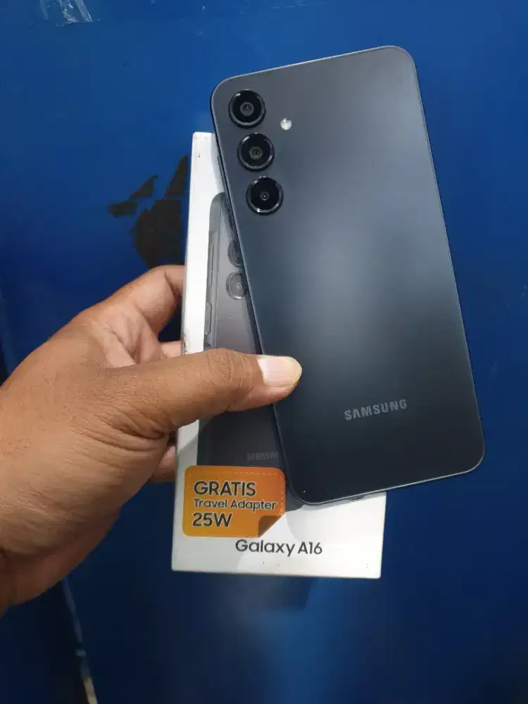 Di jual samsung a16  8/128 lengkap