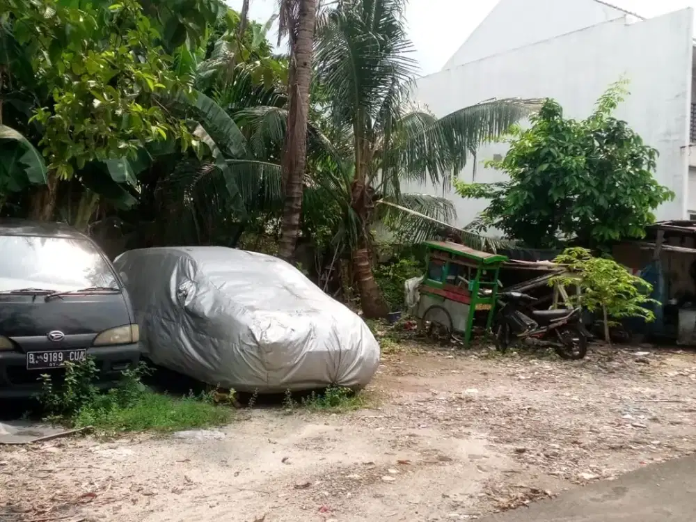 Tanah dijual di Petukangan Selatan Jaksel Dekat Bintaro Permai Dekat Pintu Tol Posisi Huk