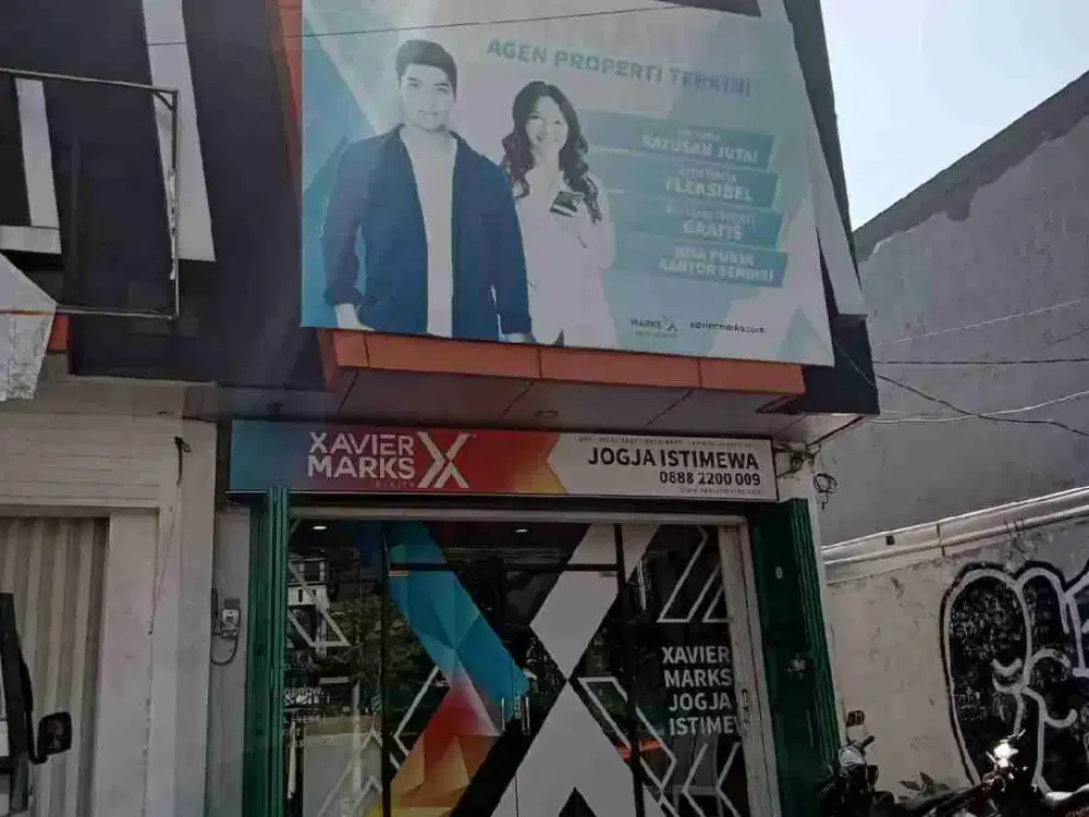 disewakan ruko 3 lantai lingkungan kampus, babarsari depok sleman yogya.