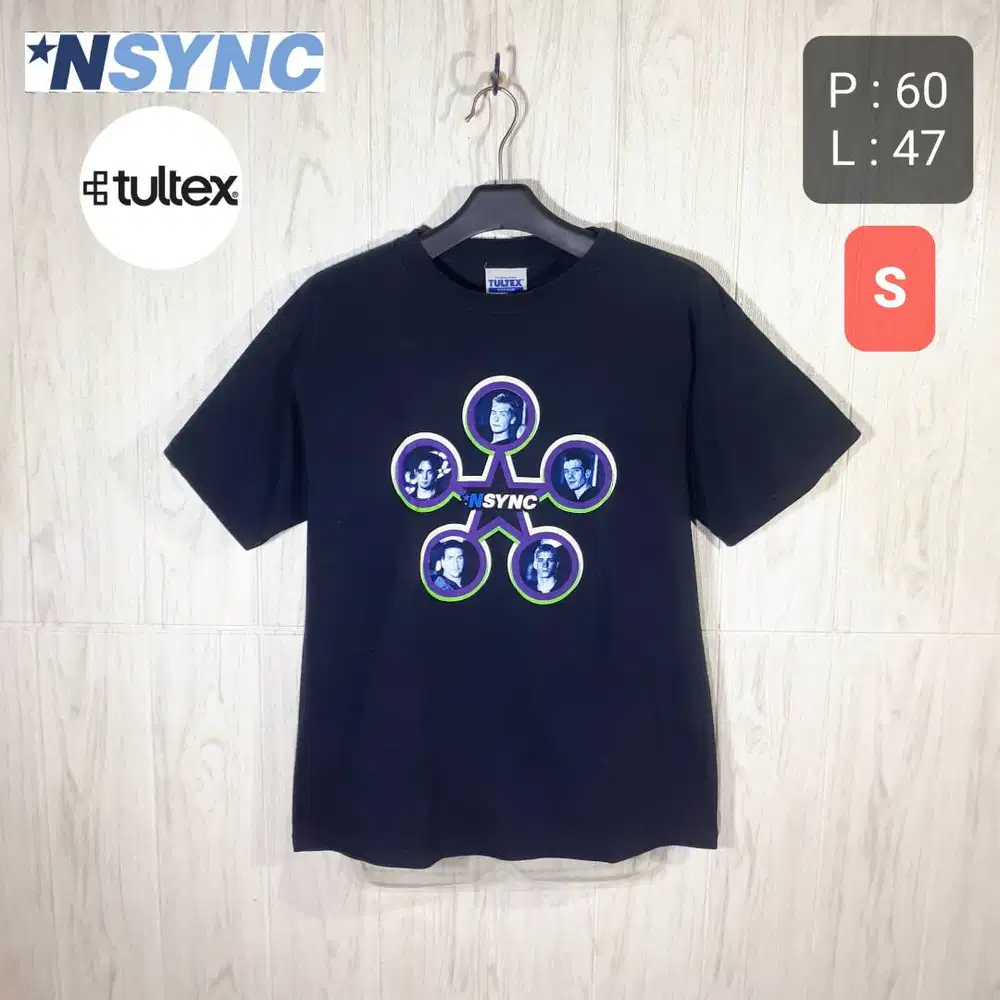 [MADE in MEXICO] Baju Kaos Boys Band NSYNC Official Merch T-Shirt