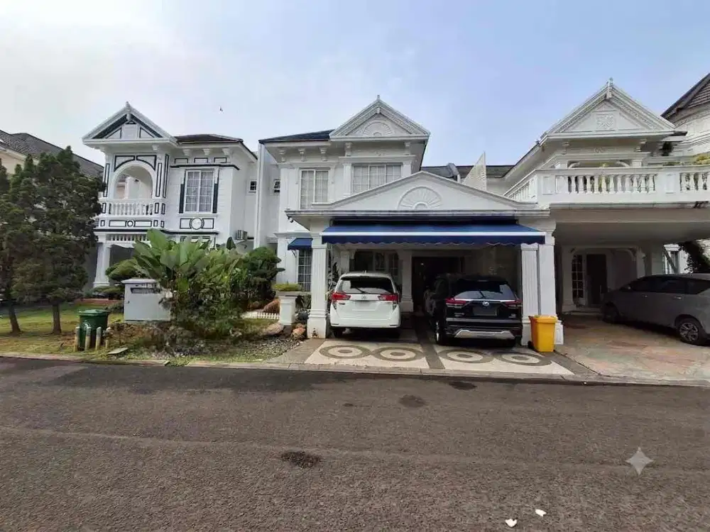Rumah Megah Kokoh American Classic di Victoria River Park BSD