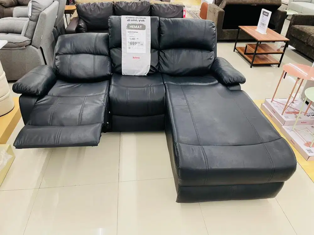 Liverton Sofa Corner Black