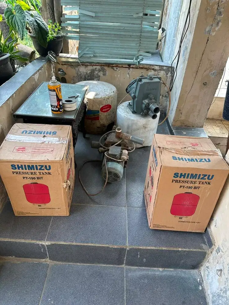 Mesin jet pump bekas normal
