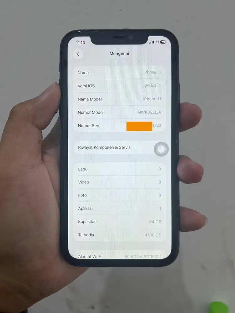 iPhone 11 64 ex inter