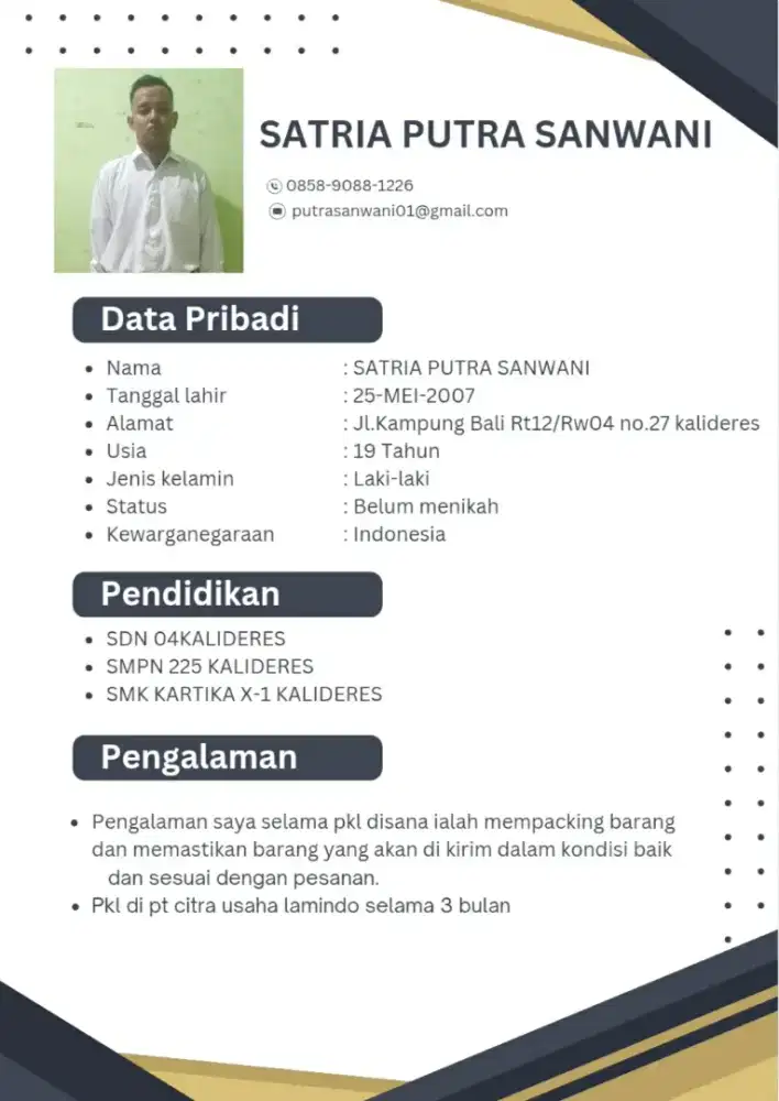 Sedang mencari pekerjaan