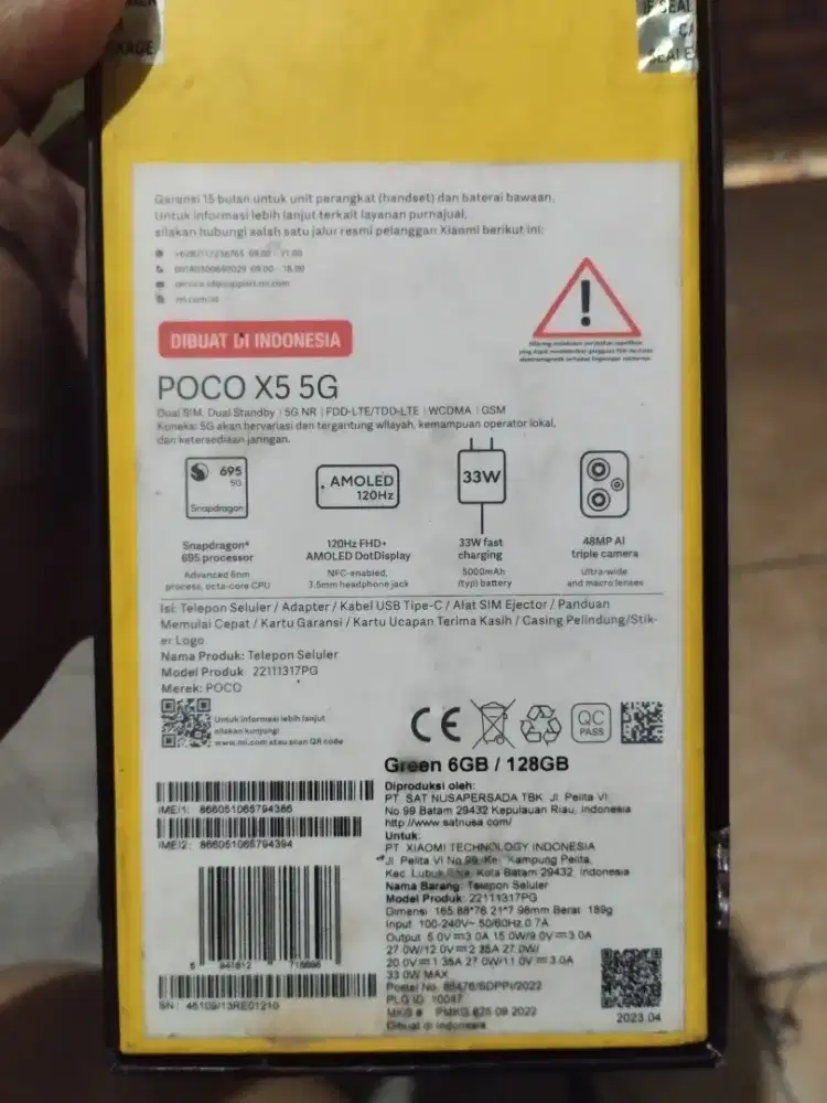 Jual poco x 5 5G