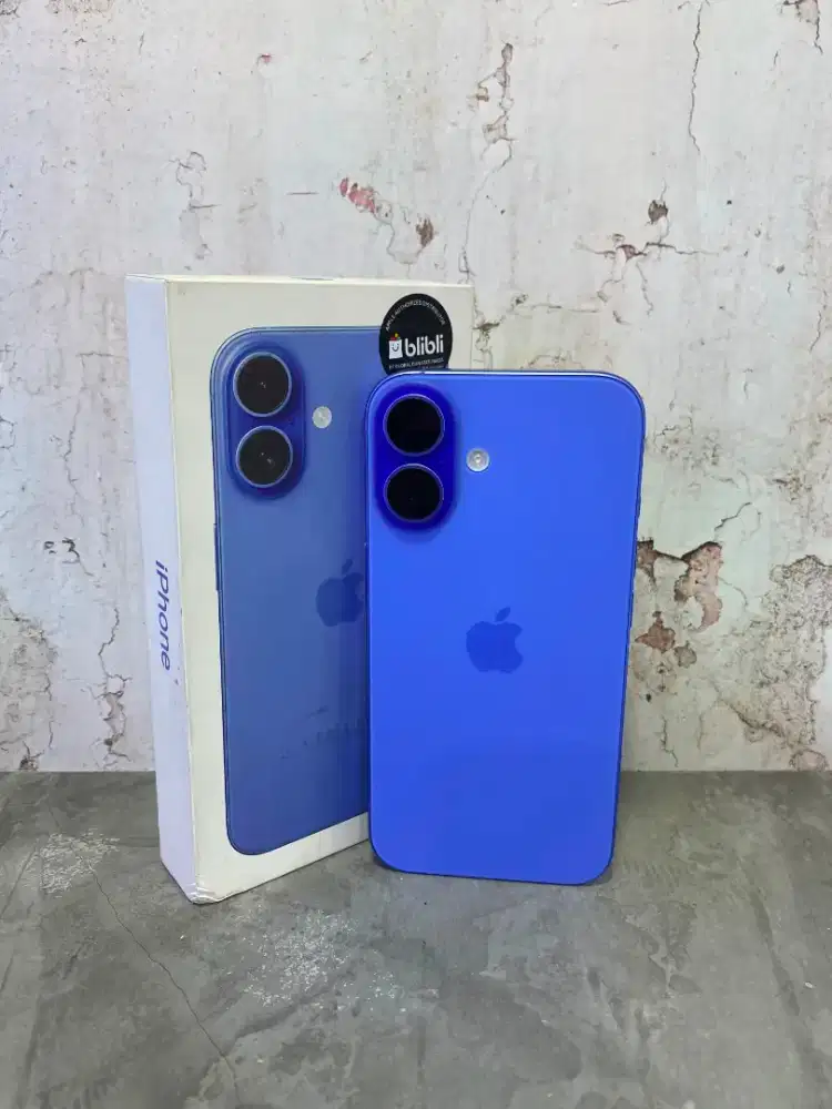 IPHONE 16 128GB SECOND RESMI IBOX FULLSET