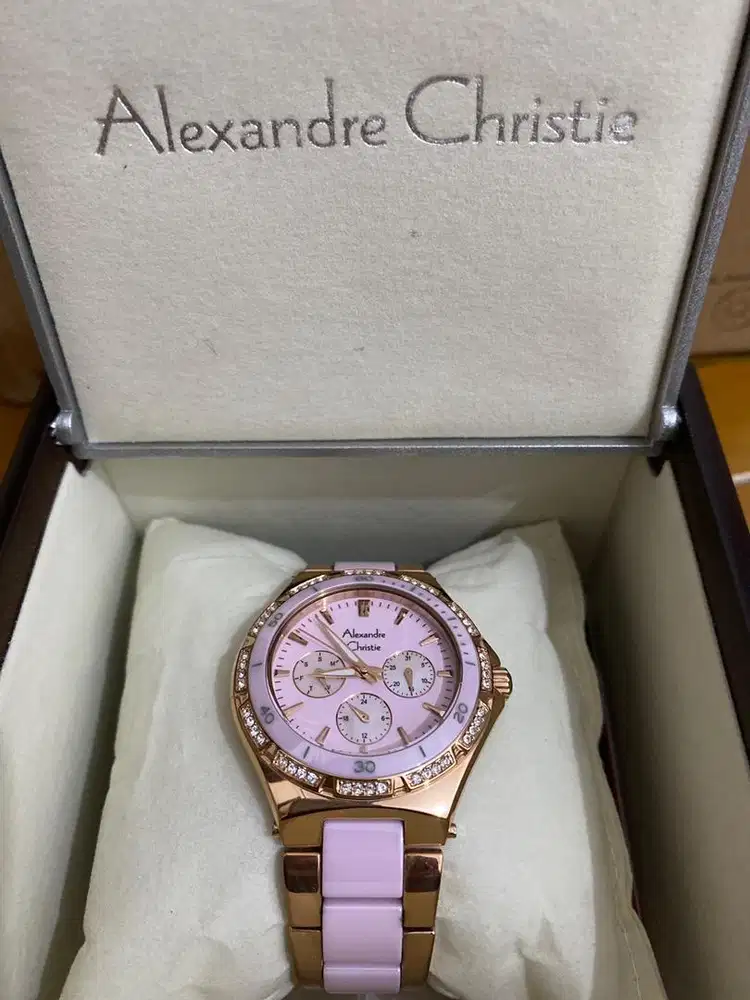 Jam Tangan Wanita AC Pink