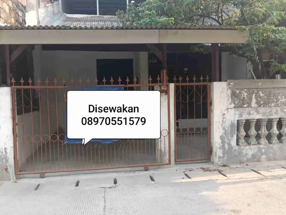 Disewakan rumah lebar 6 jalan 2 mobil di kelapa gading jakut